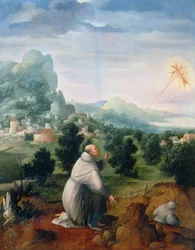 Der heilige Franziskus empfängt die Stigmata
